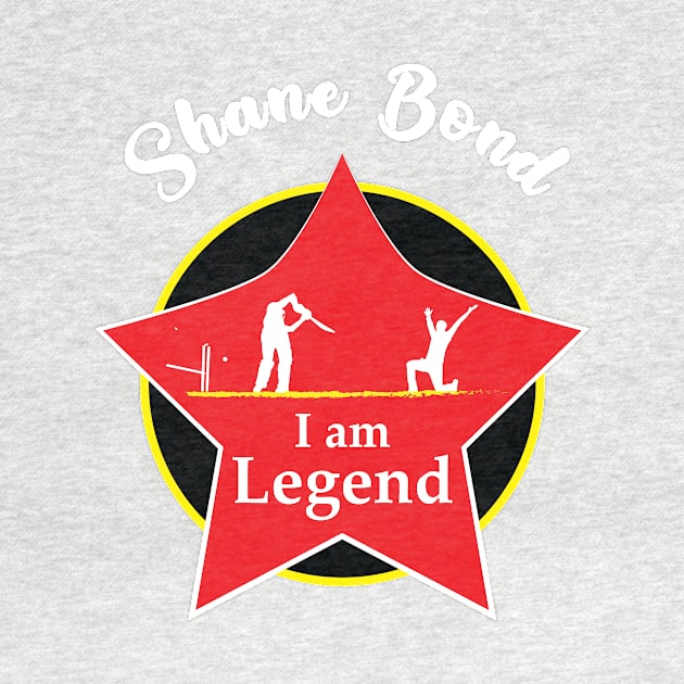 Shane Bond - I am Legend T-shirt by VectorPB